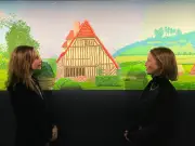 David Hockney inaugura en Londres su exposición 'Un año en Normandía' con mural digital