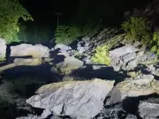 Derrumbe en carretera de Chiapas bloquea paso entre Tecpatán y Mezcalapa por lluvias