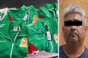 Detienen a sujeto tras intentar robar 18 mil pesos en ropa de la Selección Mexicana