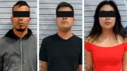 Detienen a tres presuntos extorsionadores en Puebla por cobro de piso en Mercado Morelos