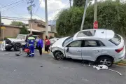 Dos conductoras sufren accidentes viales en menos de media hora en Nuevo León