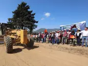 Edomex inicia obras de captación de agua y caminos en Joquicingo y Tenancingo