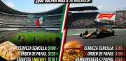 Estadio Azteca Vs F1: Comparativa de Precios en Alimentos y Bebidas