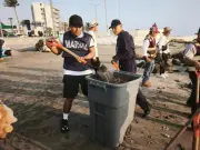 Gobierno mexicano despliega operativo por contaminación de hidrocarburos en playas del Golfo