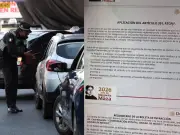 Guardia Nacional intensifica operativo en AICM contra taxis de aplicación sin autorización