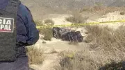 Hallan tres cuerpos embolsados con tiro de gracia en paraje de Azumbilla, Puebla