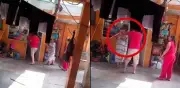 Hijo agrede a sus padres mayores por disputa inmobiliaria en Oaxaca; video viral