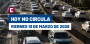 Hoy No Circula del 13 de marzo: restricciones y multas en CDMX y Edomex