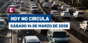 Hoy No Circula del 14 de marzo 2026: restricciones, multas y municipios afectados