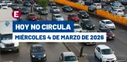 Hoy No Circula del miércoles 4 de marzo 2026: restricciones y multas en CDMX y Edomex