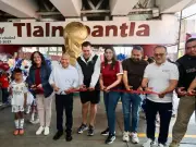 Inauguran módulo deportivo en Bajo Puente de San Andrés, Tlalnepantla