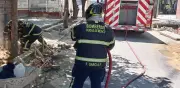 Incendio en penal de Santa Martha Acatitla por corto circuito en cocina