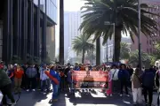 La CNTE Bloquea Paseo de la Reforma en Protesta por Demandas Educativas