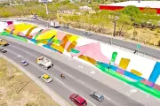 Macromural de Monterrey: Un lienzo urbano que captura la esencia de la ciudad