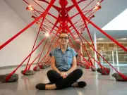 María Ezcurra presenta su primera retrospectiva 'Líneas de fuga' en el Museo Carrillo Gil