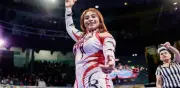 Marcela, pionera de la lucha libre femenil, a punto de cumplir 40 años en el ring