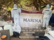 Marina y SSPC desmantelan laboratorio del Cártel de Sinaloa en Culiacán