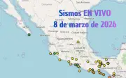 Monitoreo en Vivo: Sismos en Jalisco y México este Domingo 8 de Marzo de 2026