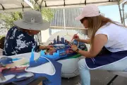 Monterrey transforma balones de fútbol en obras de arte para el Mundial