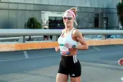 Más de 2,000 corredores participan en el Medio Maratón de la Ciudad de México