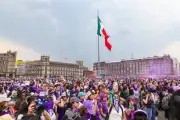 Mujeres en CDMX mantienen movilizaciones por 8 horas continuas en el 8M