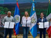 México, Guatemala y Belice unen fuerzas para proteger la Gran Selva Maya