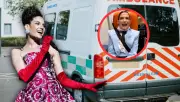 Natalia Jiménez enfrenta críticas por usar ambulancia con sirena para fiesta de Carlos Rivera