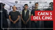 Noticias México: Homicidios Bajan 38.2% en Febrero y Detienen a 5 del CJNG