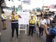 Pavimentación de Prolongación Reforma en Puebla avanza con inversión estatal