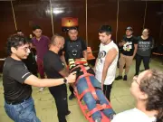 Personal de Alberca Olímpica de Benito Juárez se capacita en primeros auxilios para emergencias