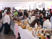Puebla impulsa a mujeres productoras con la exitosa 'Jornada Violeta' en el zócalo