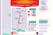 Reordenarán paradas de autobús en Cuauhtémoc para mejorar movilidad