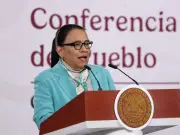 Rosa Icela Rodríguez presenta balance del primer año de 'México te abraza'