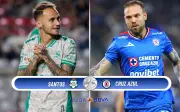 Santos vs Cruz Azul: Horario y dónde ver EN VIVO el duelo clave de la J9