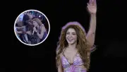 Shakira sufre momento incómodo en concierto del Zócalo por fan que se aferró a ella
