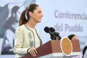 Sheinbaum rechaza posible candidatura de esposa de gobernador de SLP