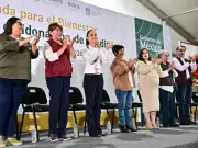 Sheinbaum refuerza programas sociales y educativos en gira por oriente del Edomex