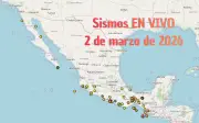 Sismos en México: Monitoreo en vivo de actividad sísmica este 2 de marzo de 2026
