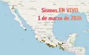 Sismos en México: Monitoreo en Vivo del 1 de Marzo de 2026 por el SSN