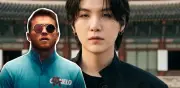 Suga de BTS sorprende al usar ropa de la marca de Canelo Álvarez en documental