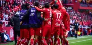Toluca vence 3-1 a Juárez en tiempo de compensación y presiona a Cruz Azul en la Liga MX
