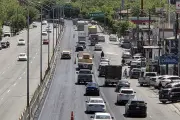 Trabajos de Vialidad Atoran el Tránsito en la Carretera Nacional