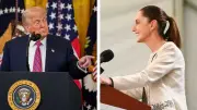 Trump comparte video que acusa de 'narcogobierno' a México; Sheinbaum defiende soberanía nacional
