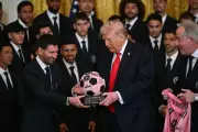 Trump recibe a Messi y al Inter Miami en la Casa Blanca en un homenaje deportivo