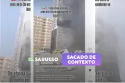 Video viral falso: incendio de 2015 en Sharjah presentado como ataque a CIA en Dubái