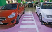 Zapopan implementa cajones rosas exclusivos para madres y cuidadores en estacionamientos