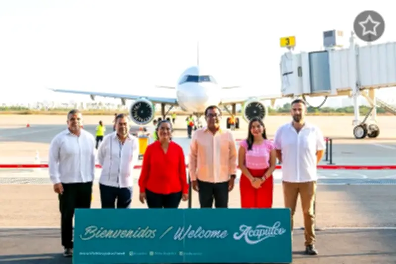 Acapulco Reactiva Conexión Aérea con Cancún y Amplía su Red de Vuelos