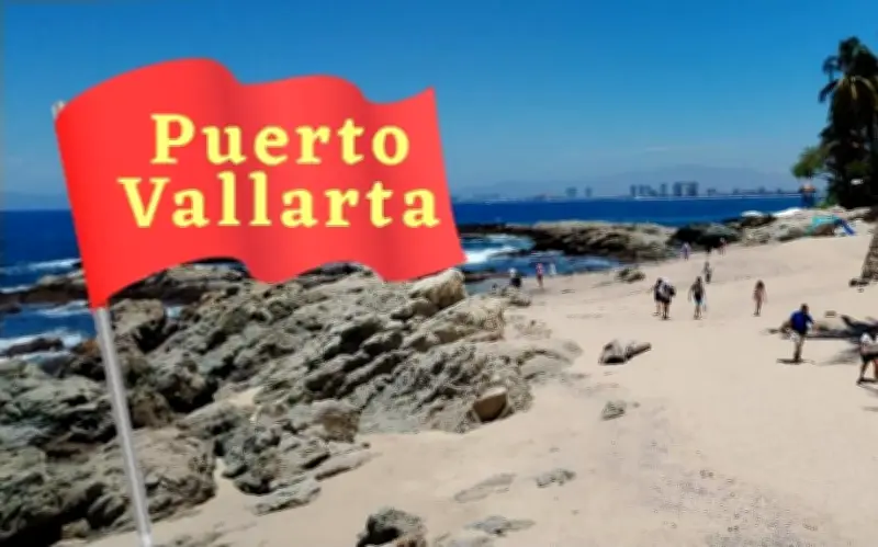 Activan bandera roja en dos playas de Puerto Vallarta hoy 27 de abril