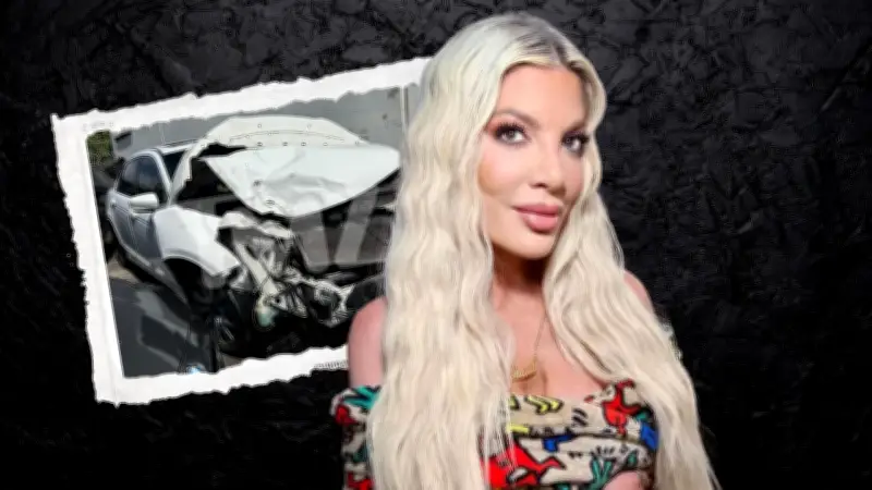 Actriz de Beverly Hills 90210 sufre grave accidente con siete menores en California