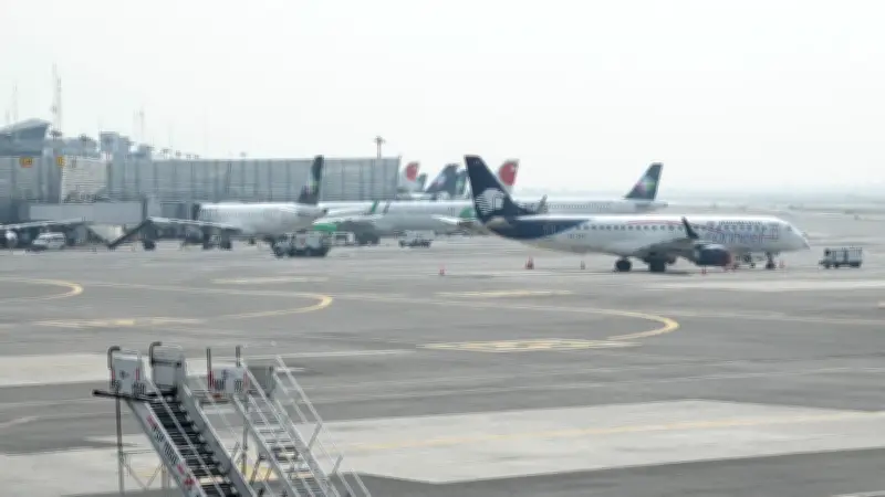 Afectaciones y desvíos de vuelos en el AICM de la CDMX este domingo